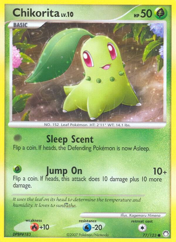 Chikorita #77 Mysterious Treasures