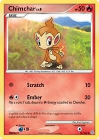 Chimchar #76 Diamond and Pearl