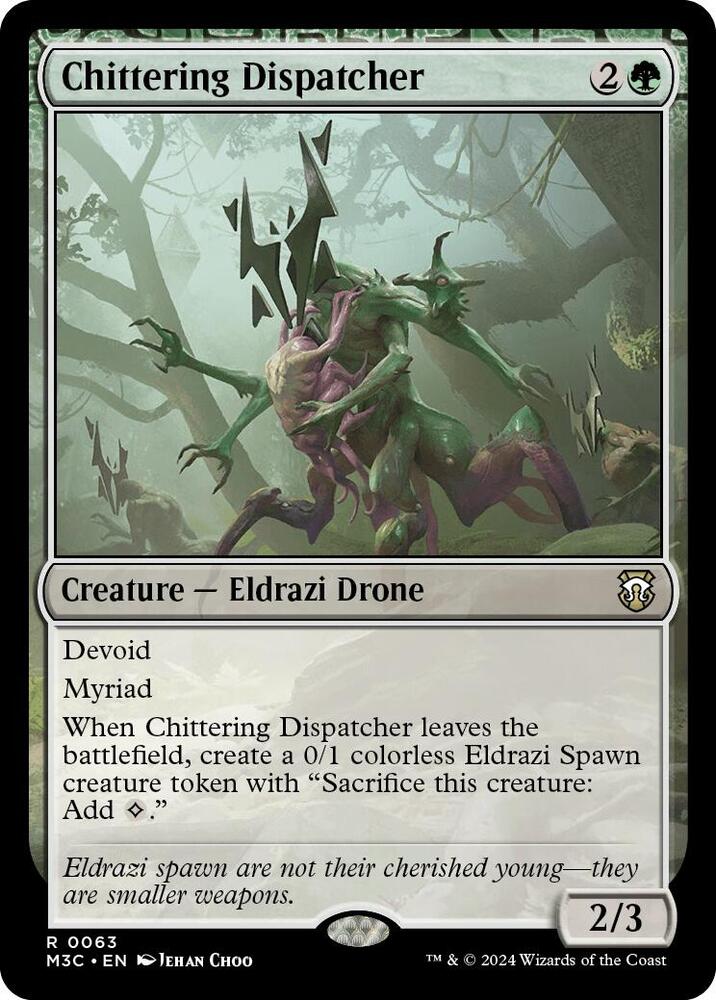 Chittering Dispatcher #63 Commander: Modern Horizons 3