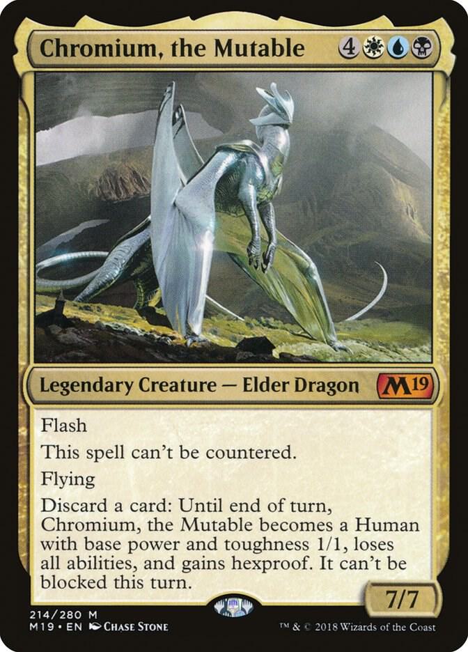 Chromium, the Mutable #214 Core Set 2019