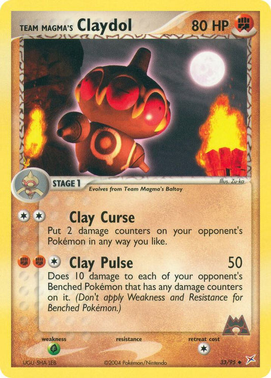 Team Magma's Claydol #33 Team Magma vs. Team Aqua
