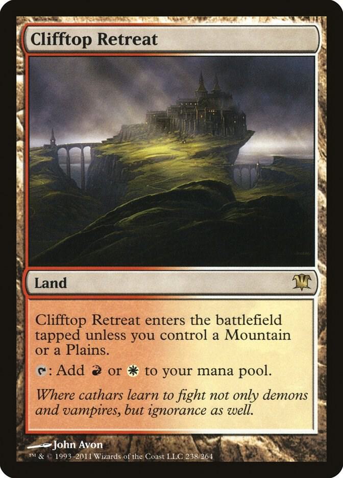 Clifftop Retreat #238 FOIL Innistrad