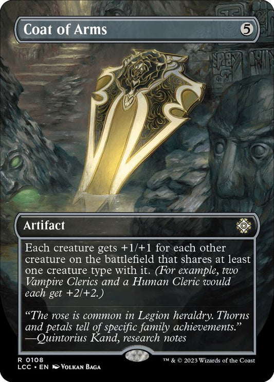 Coat of Arms (Borderless) #108 Commander: The Lost Caverns of Ixalan