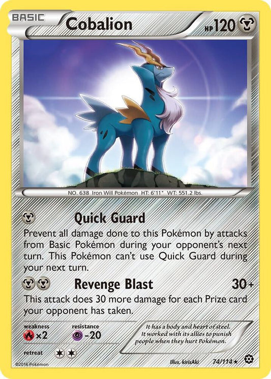 Cobalion #74 Steam Siege