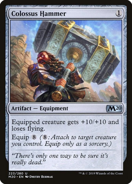 Colossus Hammer #223 Core Set 2020