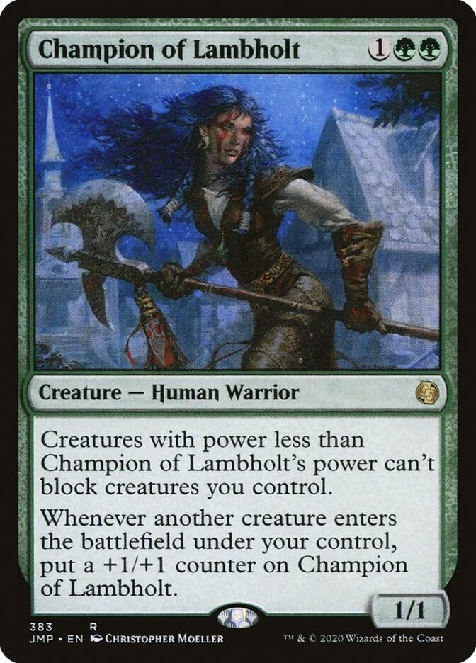 Champion of Lambholt #383 Jumpstart