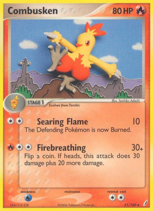 Combusken #31 Crystal Guardians