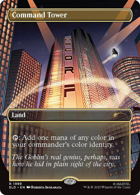Command Tower #1989 Secret Lair Drop Series