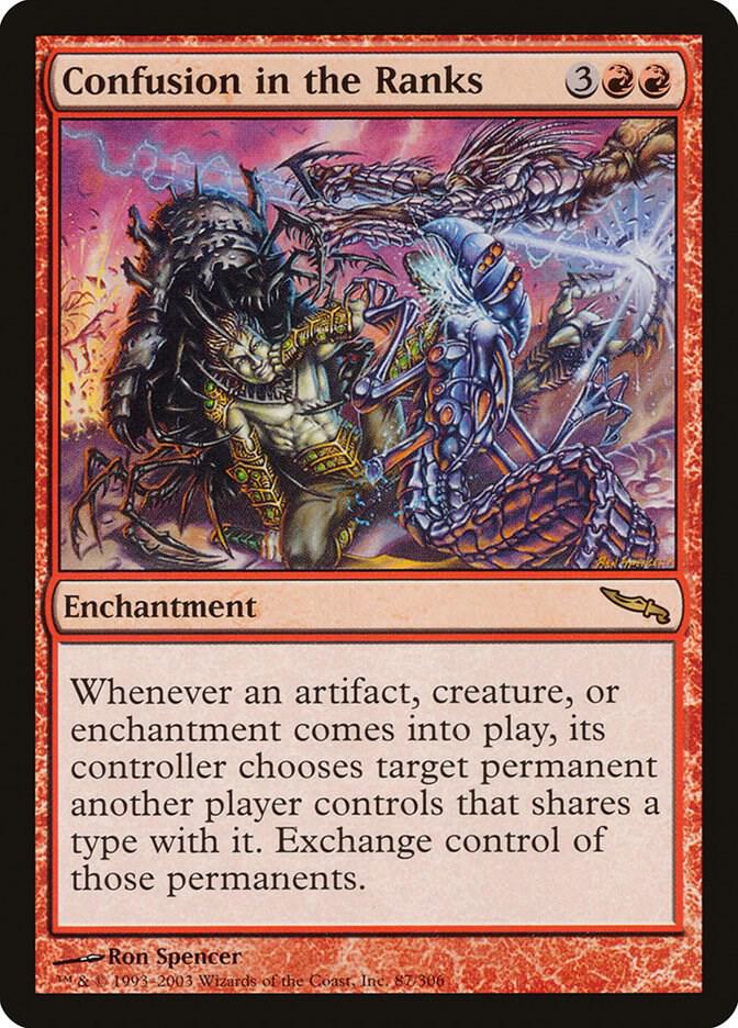 Confusion in the Ranks #87 FOIL Mirrodin