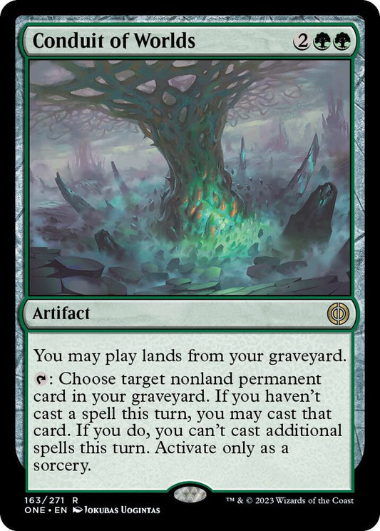 Conduit of Worlds #163 FOIL Phyrexia: All Will Be One