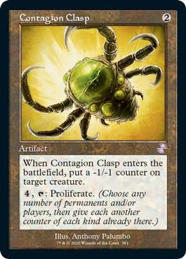 Contagion Clasp #391 Time Spiral Remastered