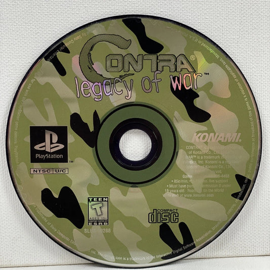 PS1 Contra: Legacy of War (Disc Only)