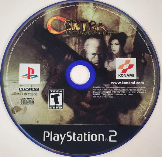 PS2 Contra: Shattered Soldier (Disc Only)