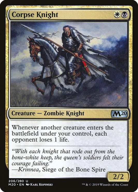 Corpse Knight #206 Core Set 2020