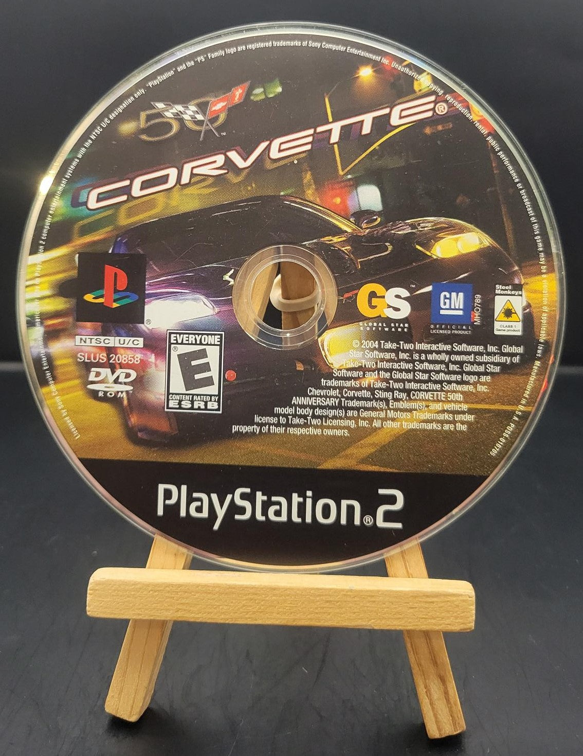 Playstation 2 Corvette (Disc Only)