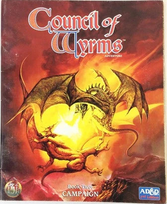 Dungeons & Dragons Council of Wyrms Book Two: Campaign (2nd Edition) (1994)