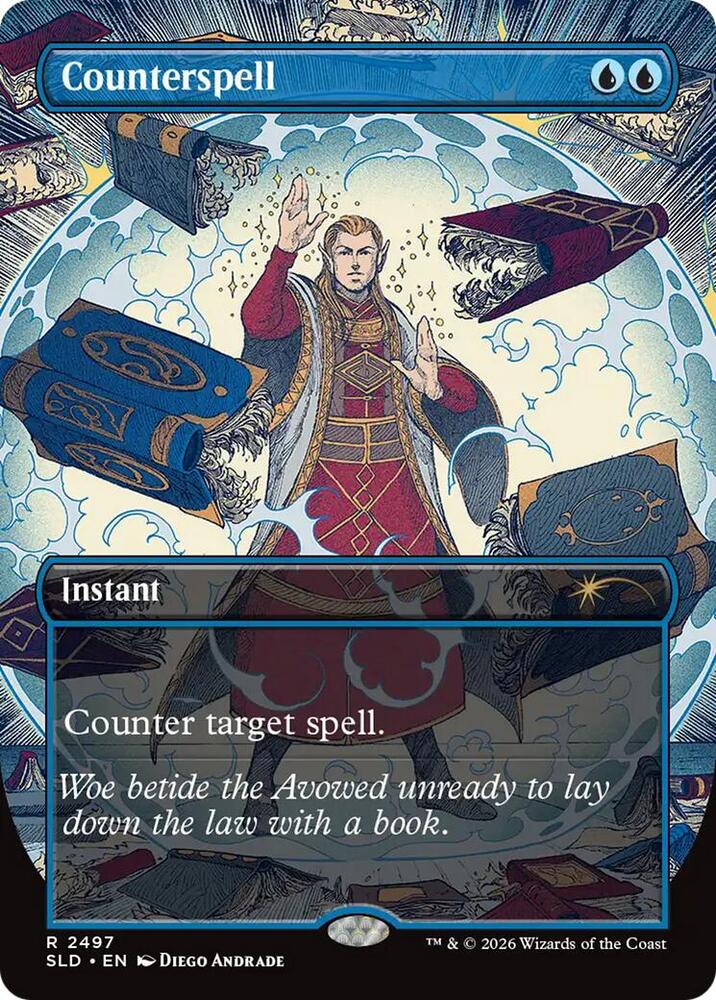 Counterspell #2497 FOIL Secret Lair Drop Series