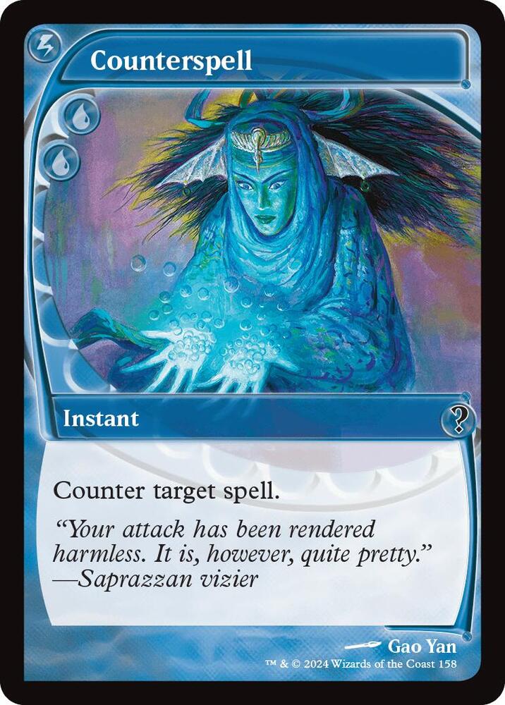 Counterspell (Future Sight) #158 Mystery Booster 2