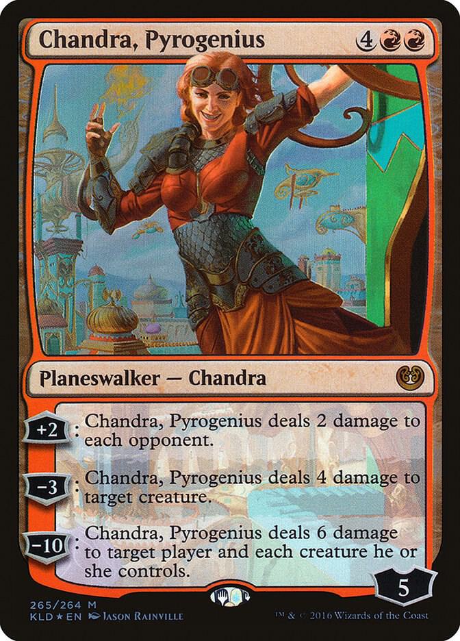 Chandra, Pyrogenius #265 FOIL Kaladesh