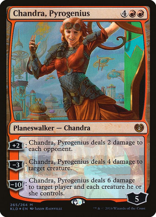 Chandra, Pyrogenius #265 FOIL Kaladesh