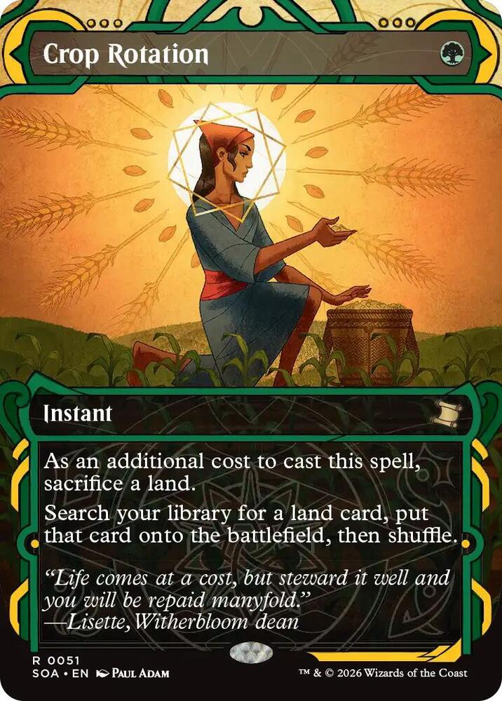 Crop Rotation #51 FOIL Secrets of Strixhaven: Mystical Archive