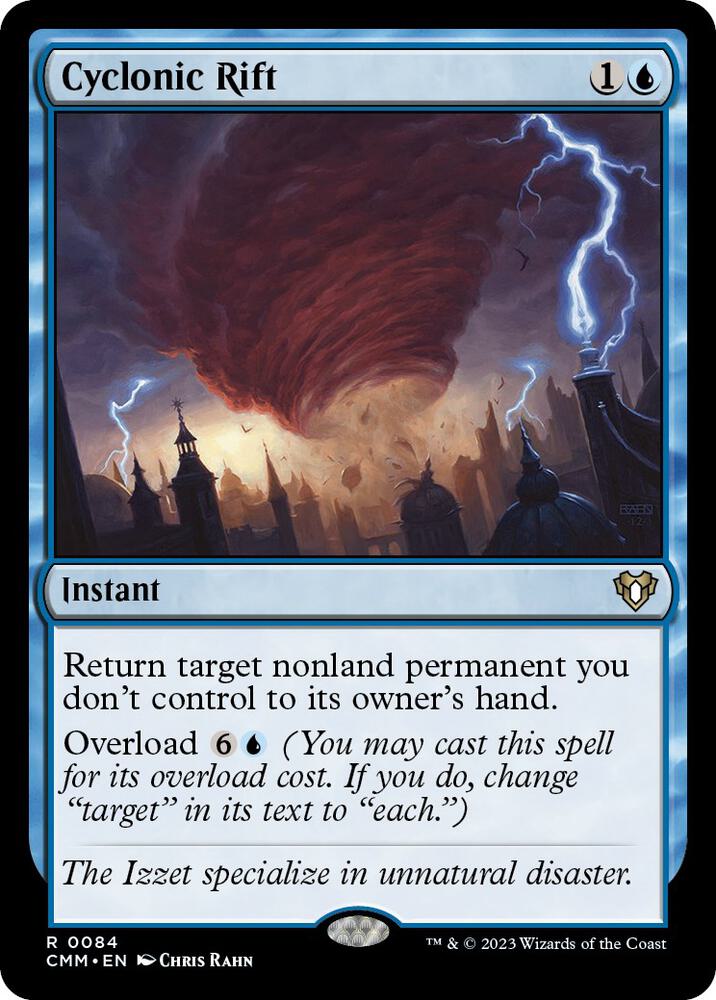 Cyclonic Rift #84 Commander Masters