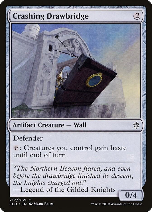 Crashing Drawbridge #217 Throne of Eldraine
