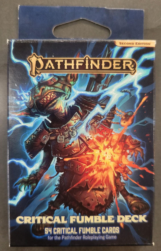 Pathfinder Critical Fumble Deck (2019) (PZO2206)