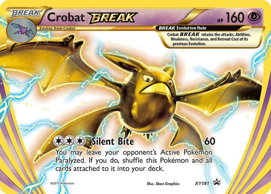 Crobat BREAK #XY181 XY Promos