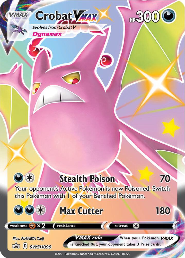 Crobat VMAX #SWSH099 SWSH: Sword & Shield Promo Cards