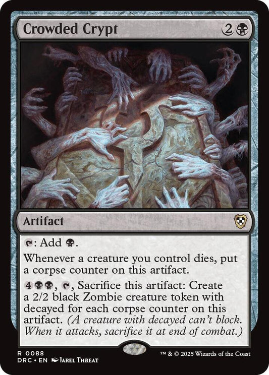 Crowded Crypt #88 Commander: Aetherdrift