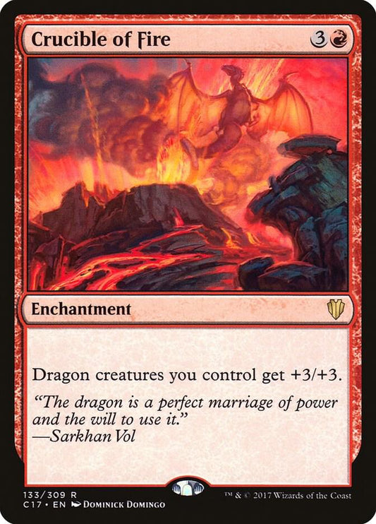 Crucible of Fire #133 Commander 2017