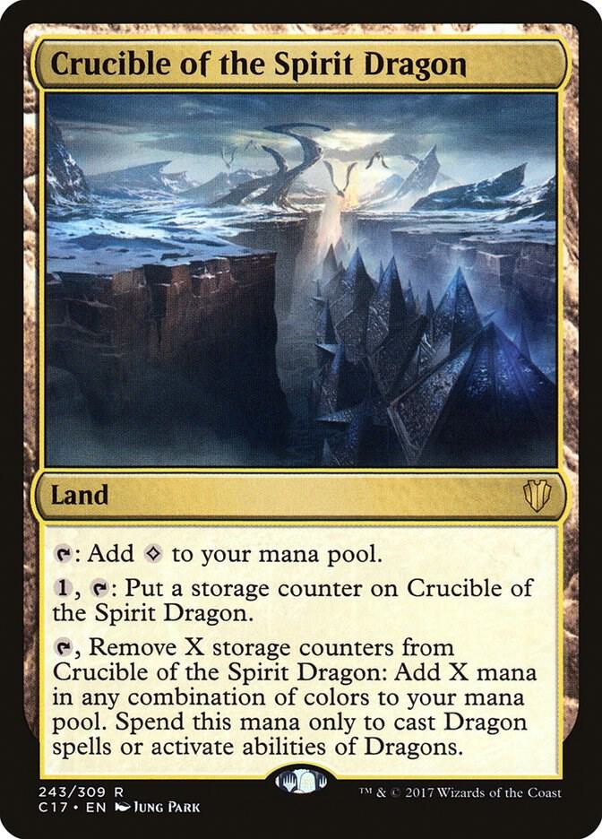 Crucible of the Spirit Dragon #243 Commander 2017