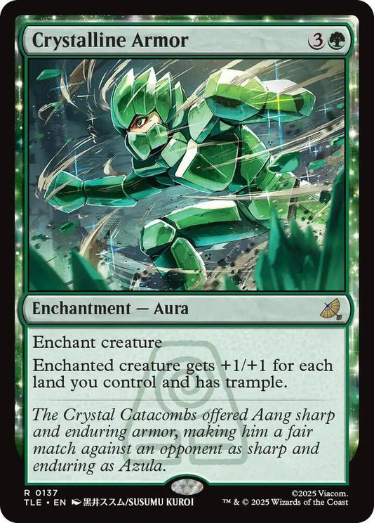 Crystalline Armor #137 Avatar: The Last Airbender: Eternal-Legal