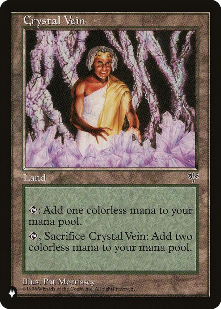 Crystal Vein - The List Reprints