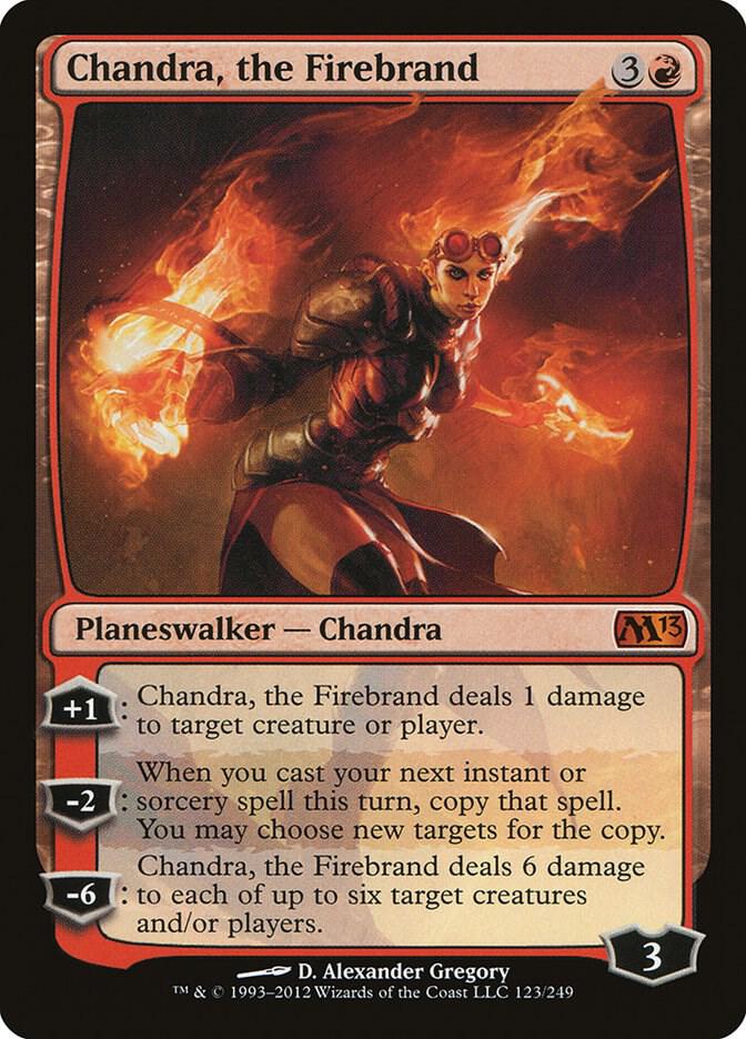 Chandra, the Firebrand #123 Magic 2013