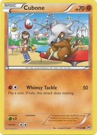 Cubone #77 REVERSE HOLOFOIL XY - BREAKthrough