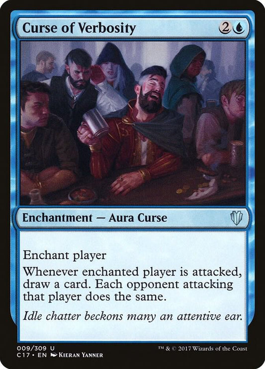 Curse of Verbosity #9 Commander 2017