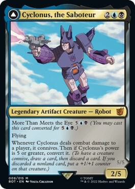 Cyclonus, the Saboteur #9 Universes Beyond: Transformers