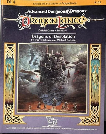 Dragonlance: Dragons of Desolation DL4 (1st Edition) (1984)