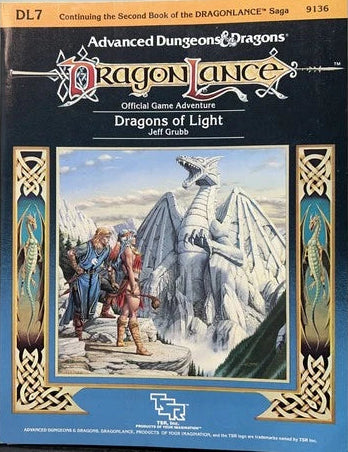 Dragonlance: Dragons of Light DL7 (1st Edition) (1985)
