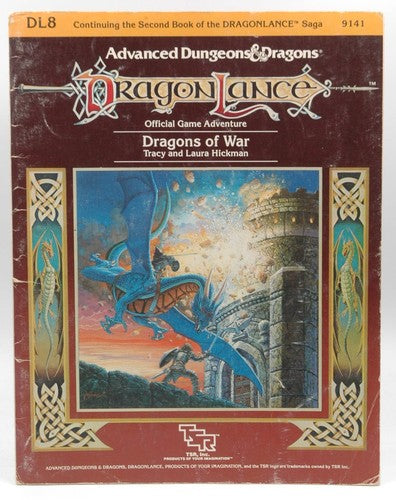 Dragonlance: Dragons of War DL8 (1st Edition) (1985)