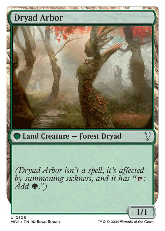 Dryad Arbor (White Border) #108 Mystery Booster 2