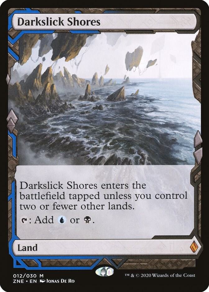 Darkslick Shores #12 Zendikar Rising Expeditions