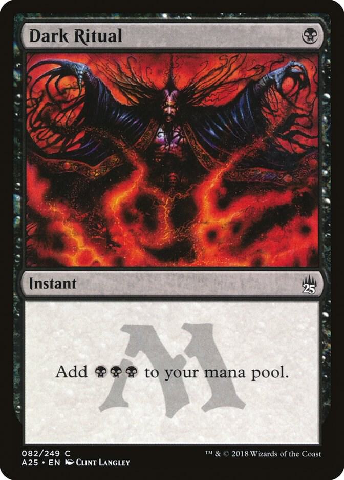 Dark Ritual #82 Masters 25