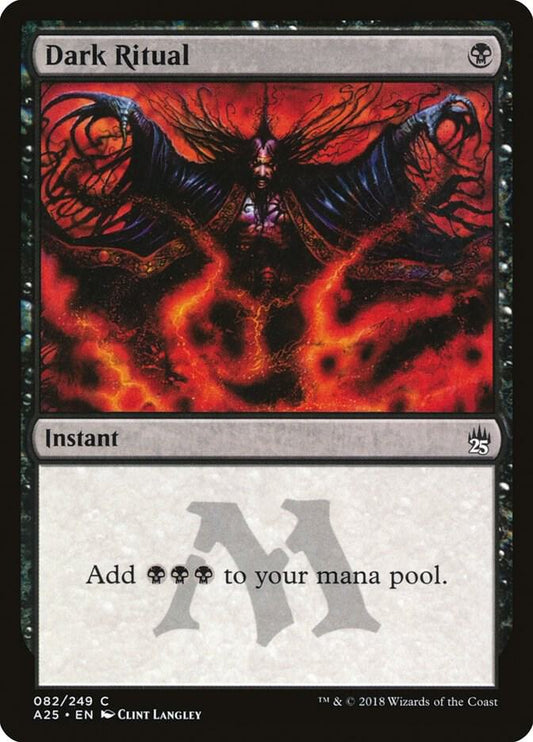 Dark Ritual #82 Masters 25