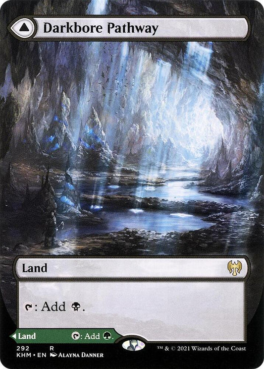 Darkbore Pathway #292 (Borderless) Kaldheim