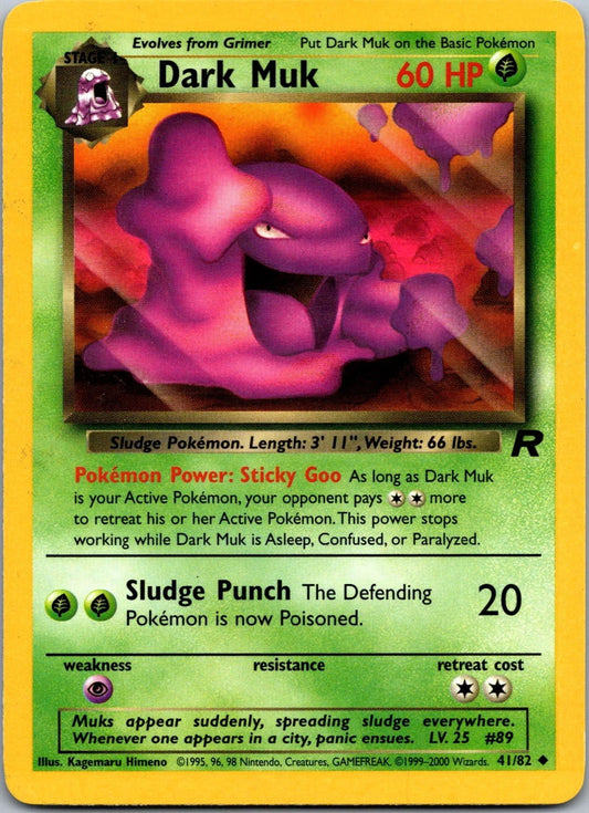 Dark Muk #41 (Unlimited) Team Rocket