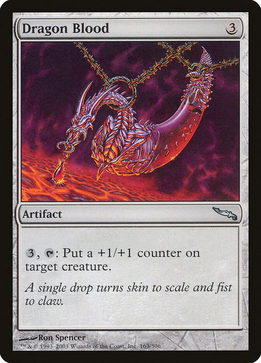 Dragon Blood #163 FOIL Mirrodin