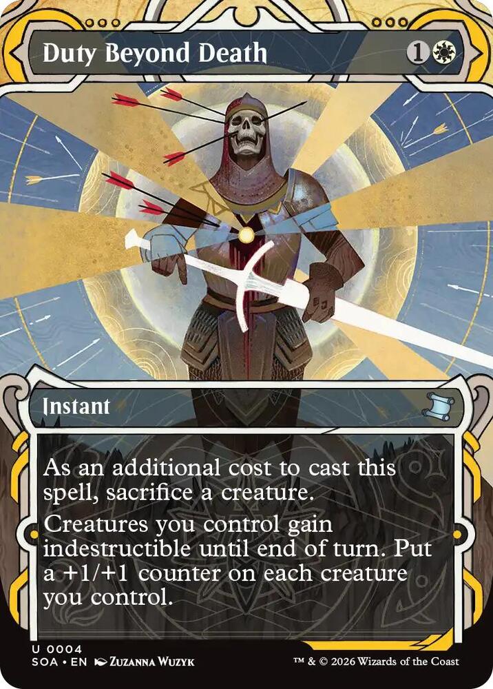 Duty Beyond Death #4 FOIL Secrets of Strixhaven: Mystical Archive